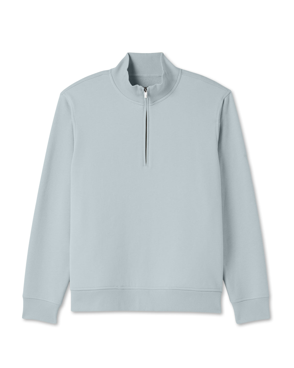 Seaside 1/2 Zip Classic Men's Blue Haze Pullover - Image 6