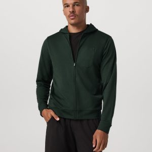 Ponto Full Zip Hoodie Men's Spruce Heather Hoodie