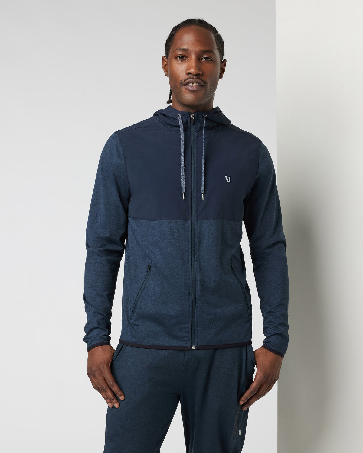 Sunday Element Jacket Men's Ink Blue Running Jacket - Image 2