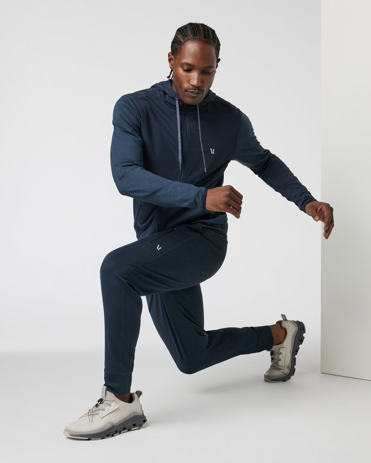 Sunday Element Jacket Men's Ink Blue Running Jacket - Image 4