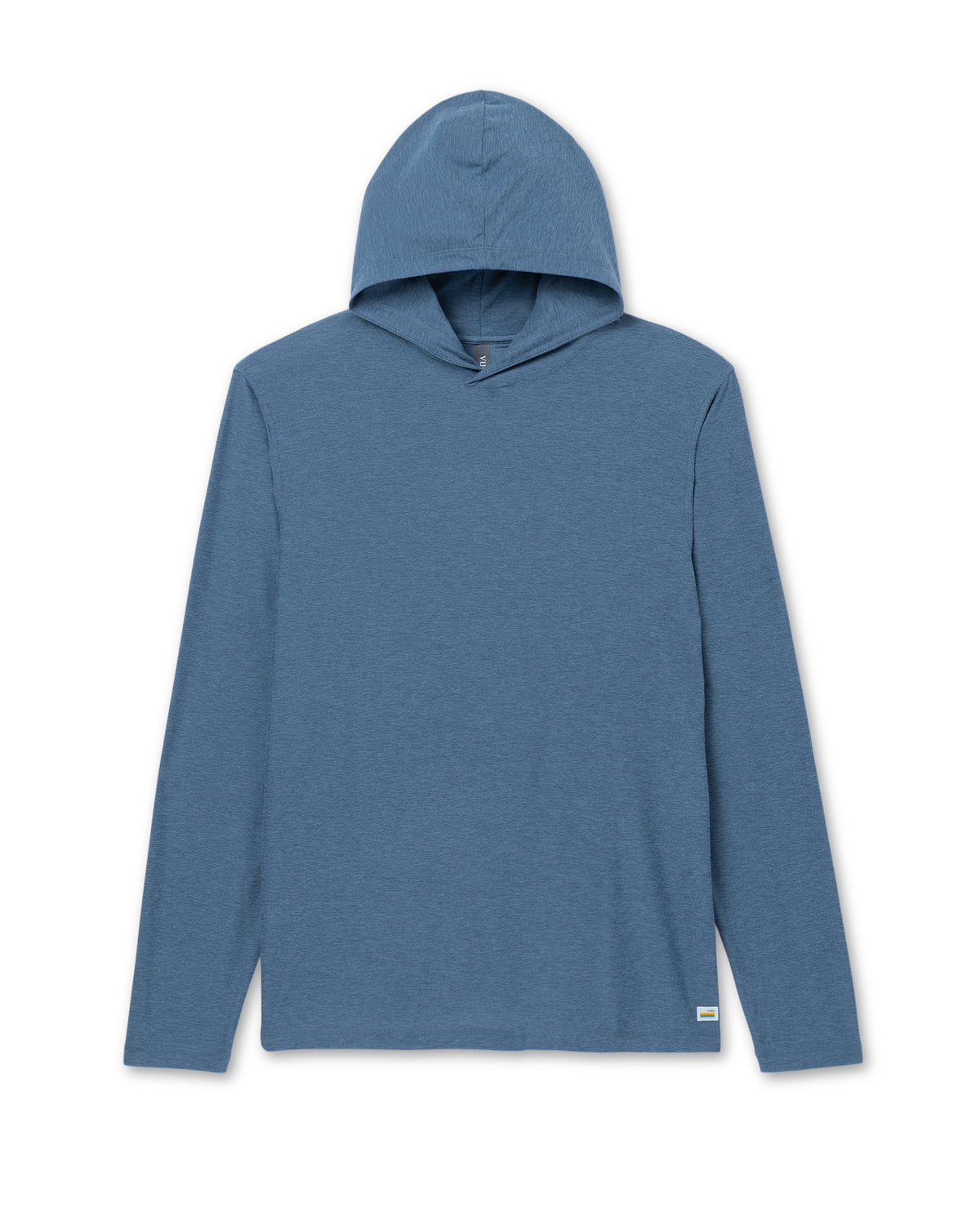 Strato Tech Hoodie Men's Pool Blue Workout Hoodie - Image 6