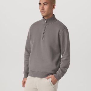 Seaside 1/2 Zip Classic Men's Cavern Grey Pullover