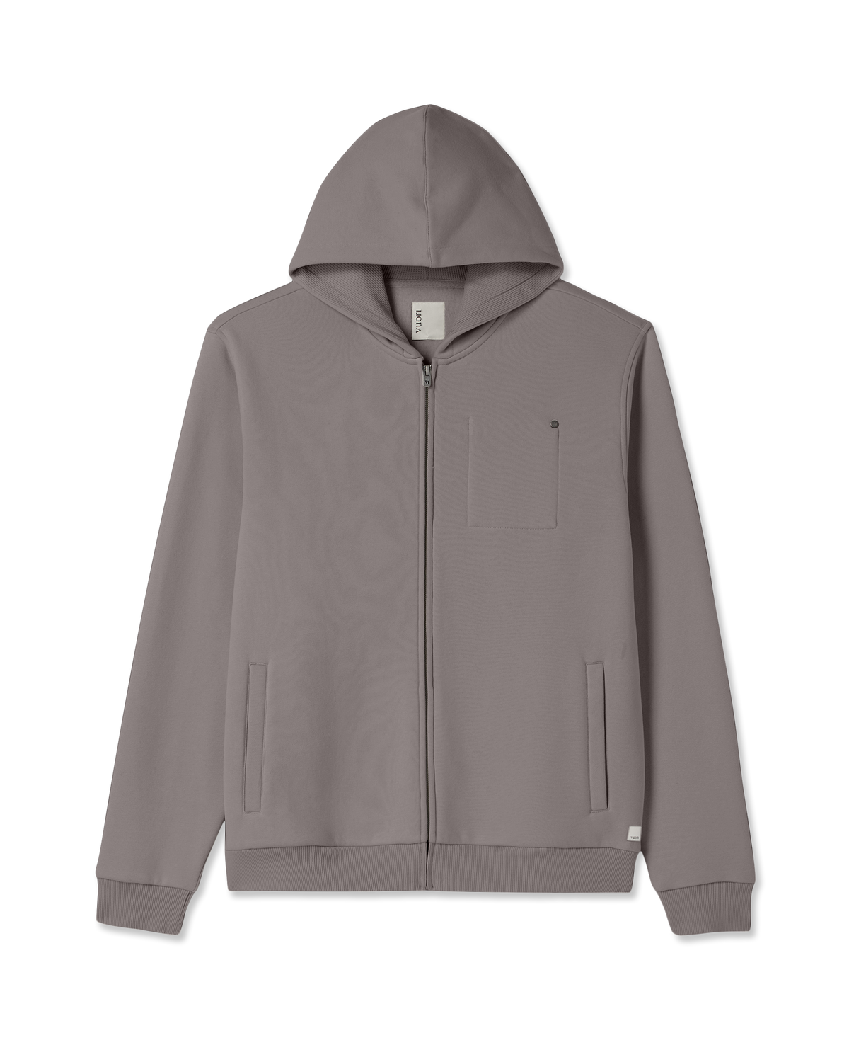 Seaside Full Zip 2.0 Men's Cavern Grey Full Zip Hoodie - Image 6