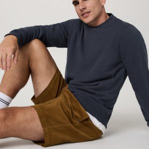 Cypress Logo Crew Men's Navy Sweatshirt