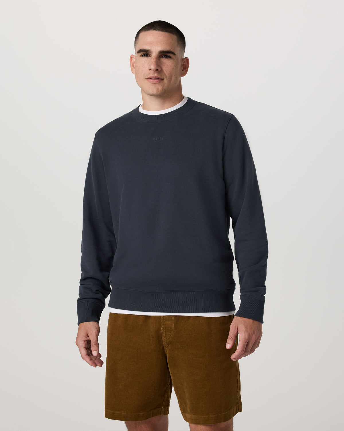 Cypress Logo Crew Men's Navy Sweatshirt - Image 2