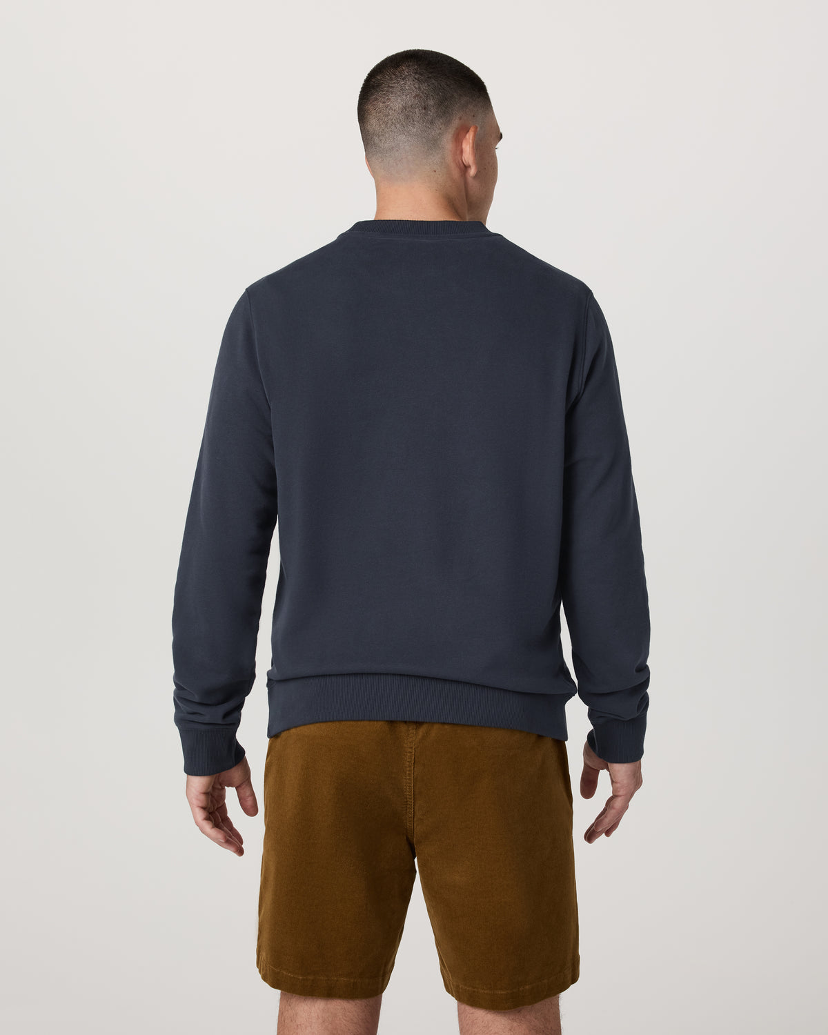 Cypress Logo Crew Men's Navy Sweatshirt - Image 3
