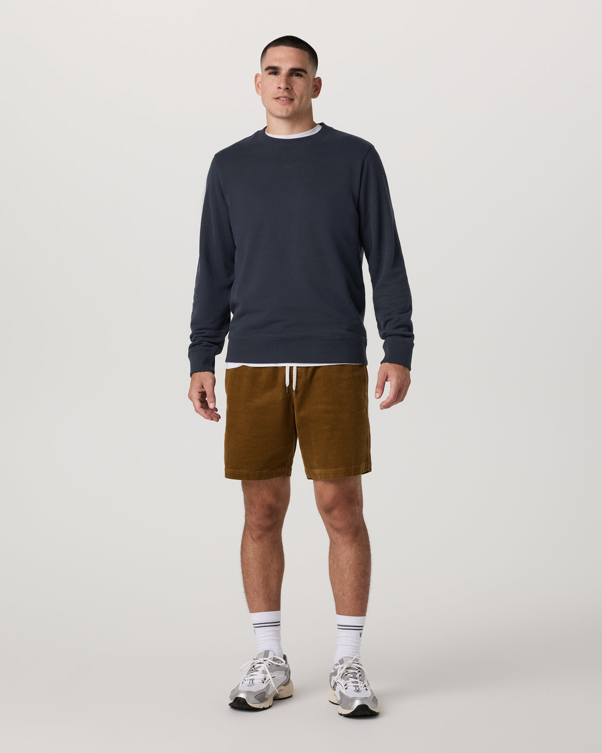 Cypress Logo Crew Men's Navy Sweatshirt - Image 4