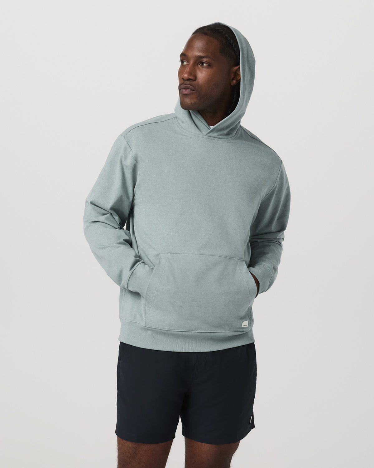 Men's Coronado Pullover Hoodie 2.0 Misty Blue Heather