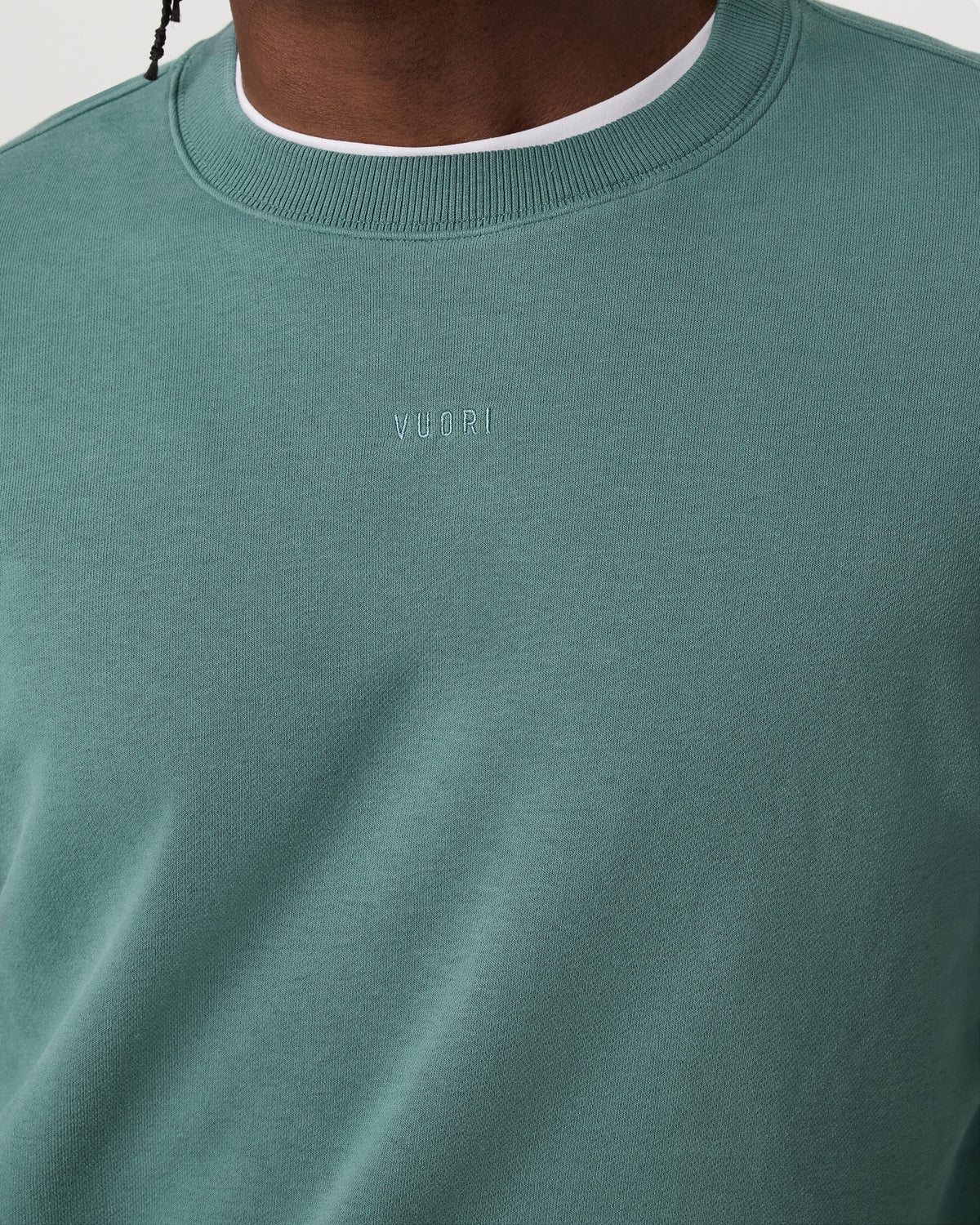 Cypress Logo Crew Men's Bluegrass Sweatshirt - Image 2