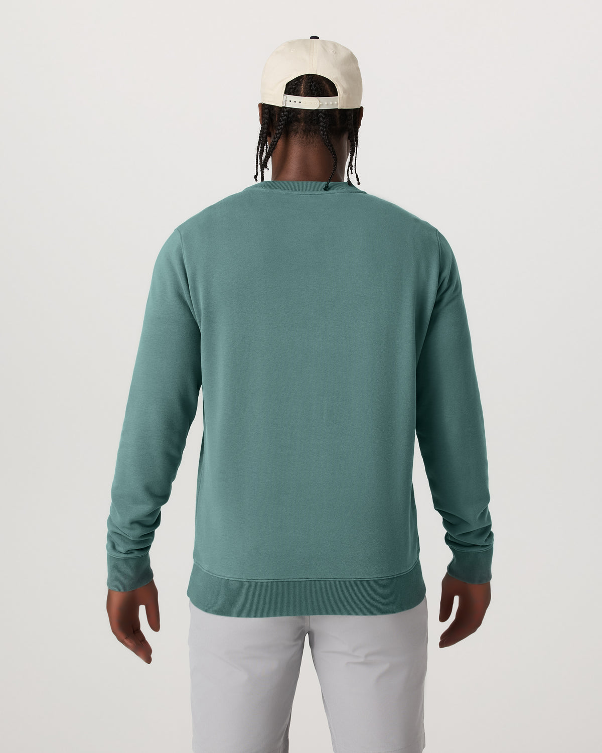 Cypress Logo Crew Men's Bluegrass Sweatshirt - Image 3