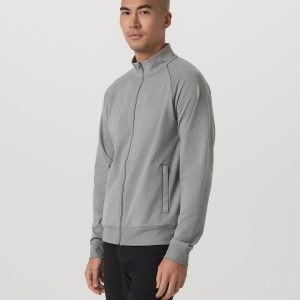 Coronado Novelty Full Zip Men's Driftwood Heather Jacket