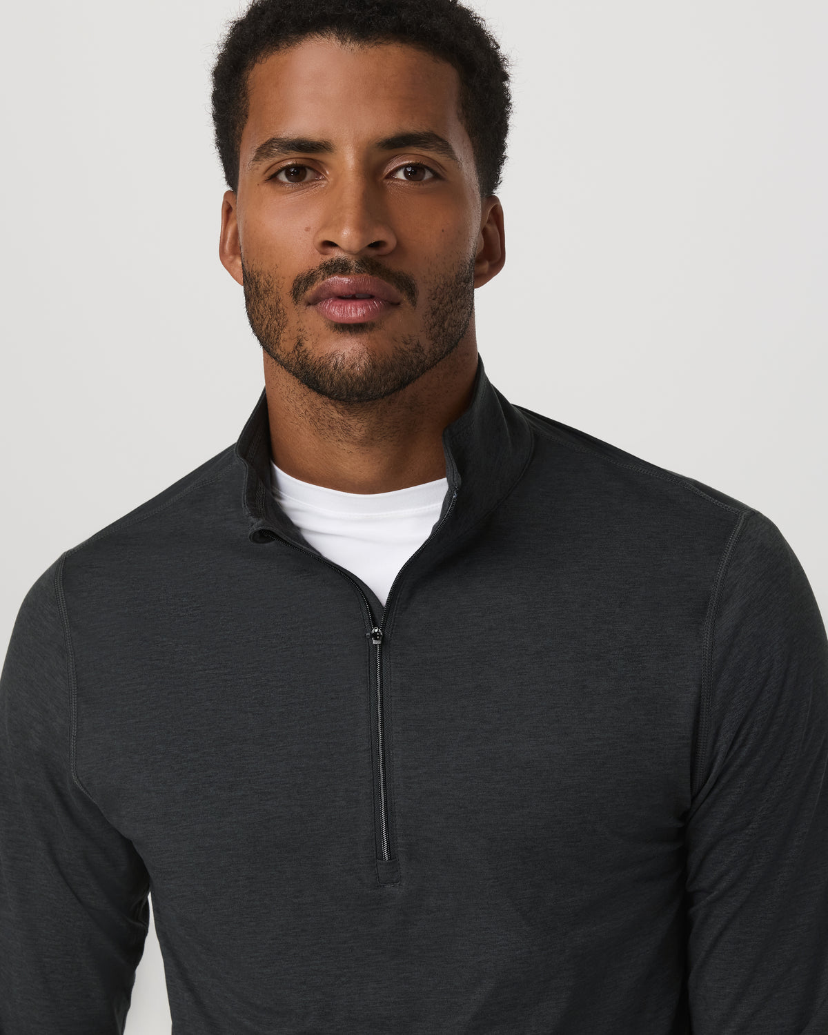 Ease Performance Half Zip 2.0 Charcoal Heather