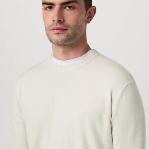 Fluent Sweater Men's Winter Grey Cashmere Sweater