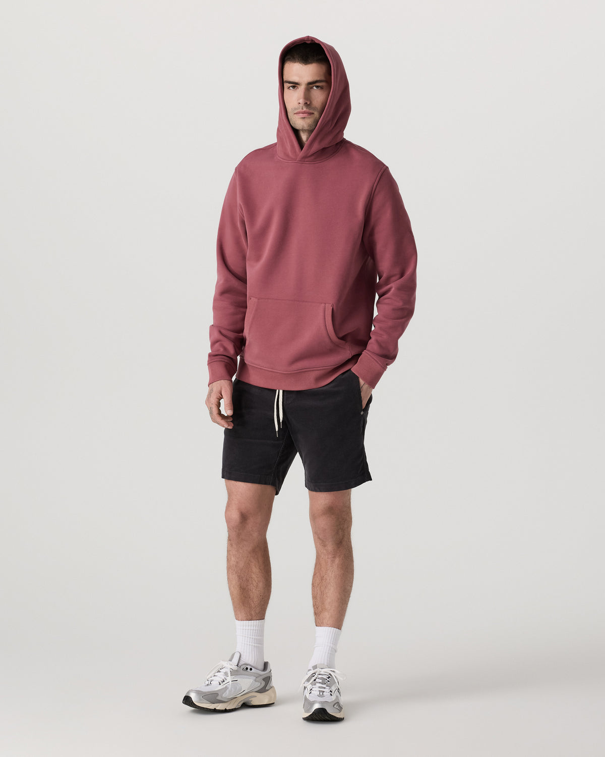Seaside Pullover Hoodie Men's Berry Pullover Hoodie
