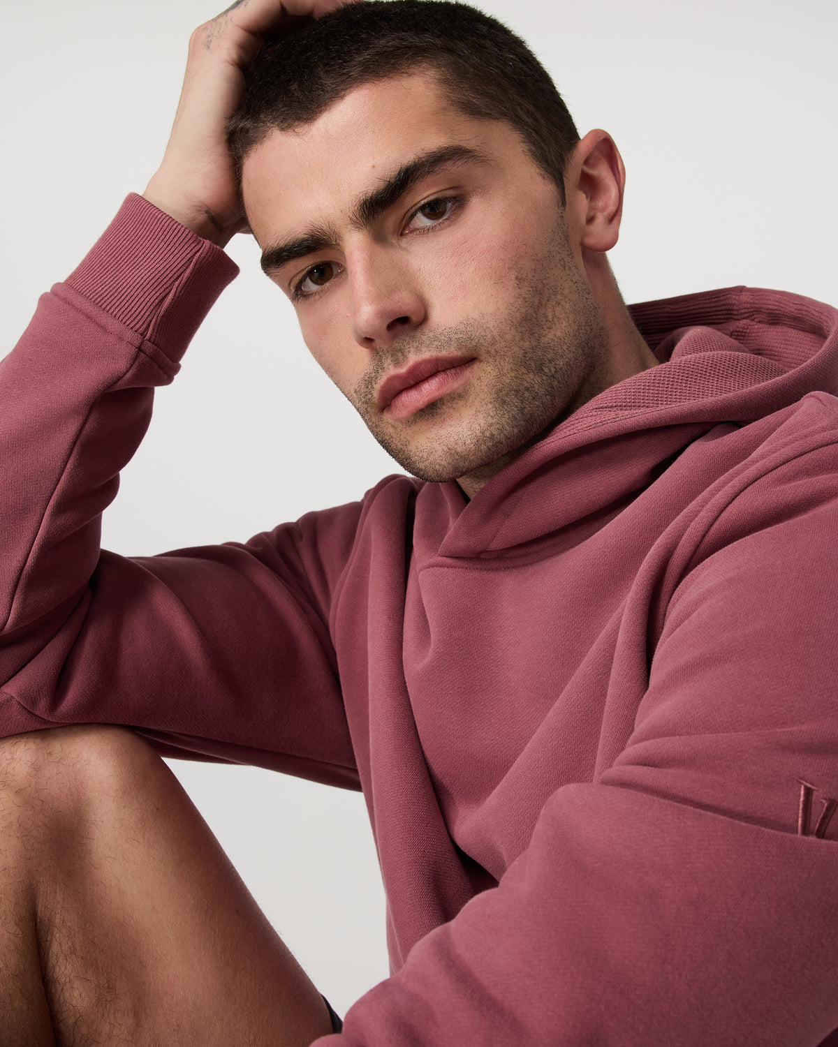 Seaside Pullover Hoodie Men's Berry Pullover Hoodie - Image 3