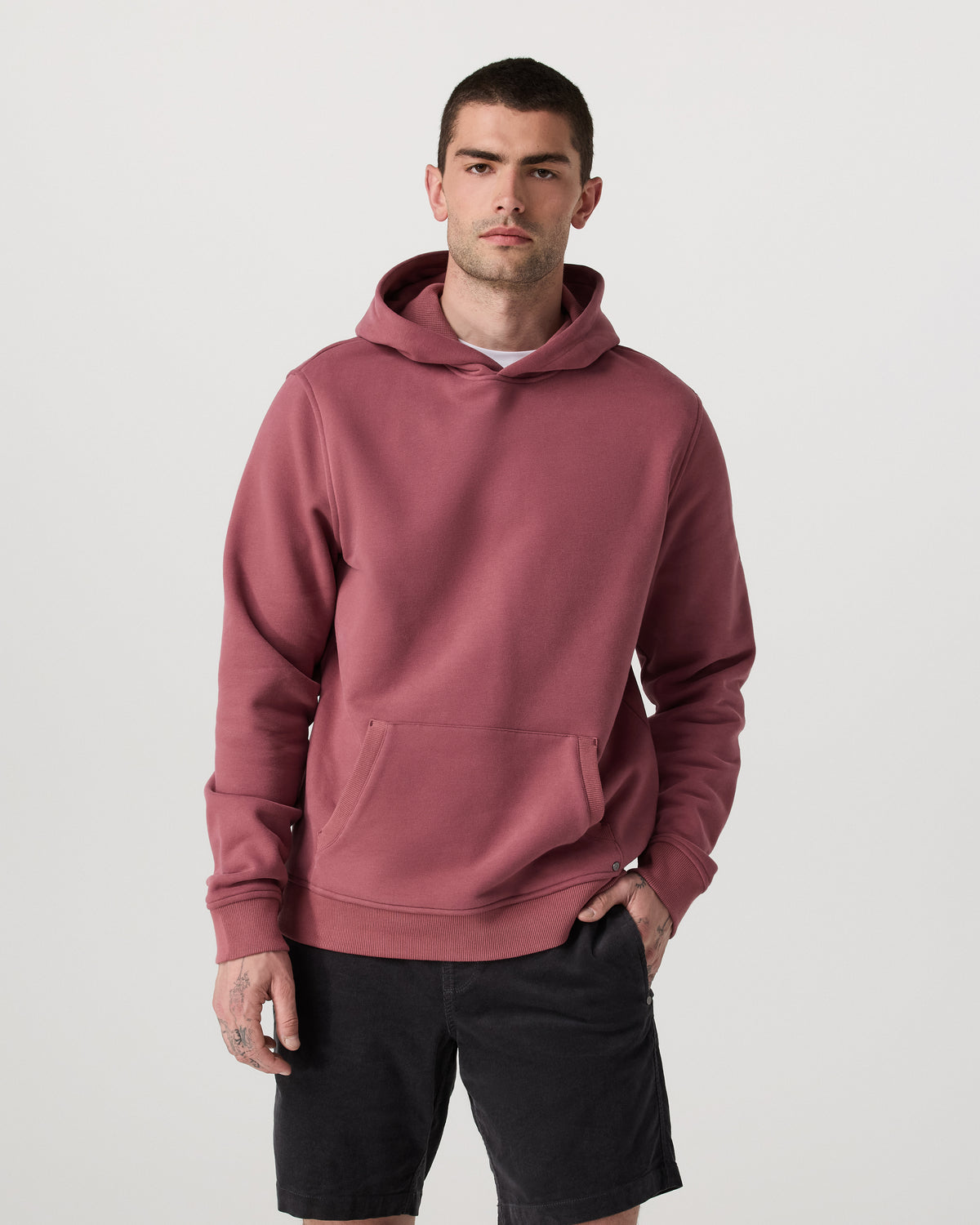 Seaside Pullover Hoodie Men's Berry Pullover Hoodie - Image 5