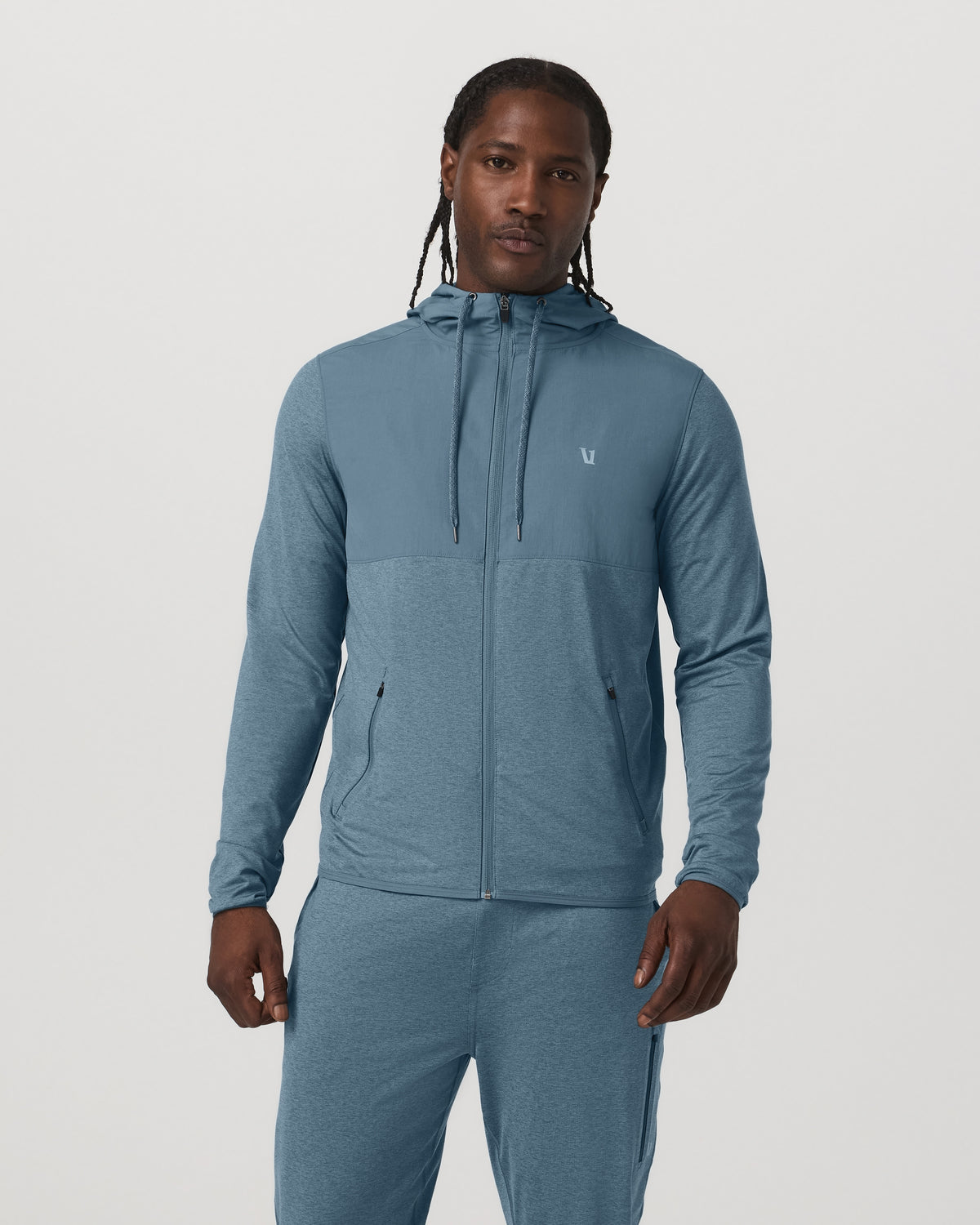 Sunday Element Jacket Men's Smoke Blue Heather Jacket - Image 2
