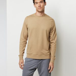 Ponto Performance Crew Sungold Heather Pullover
