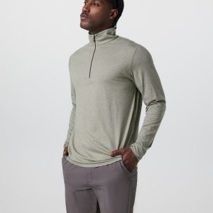 Ease Performance Half Zip 2.0 Laurel Heather