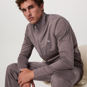 Men's Sunday Element Track Jacket Huckleberry Heather