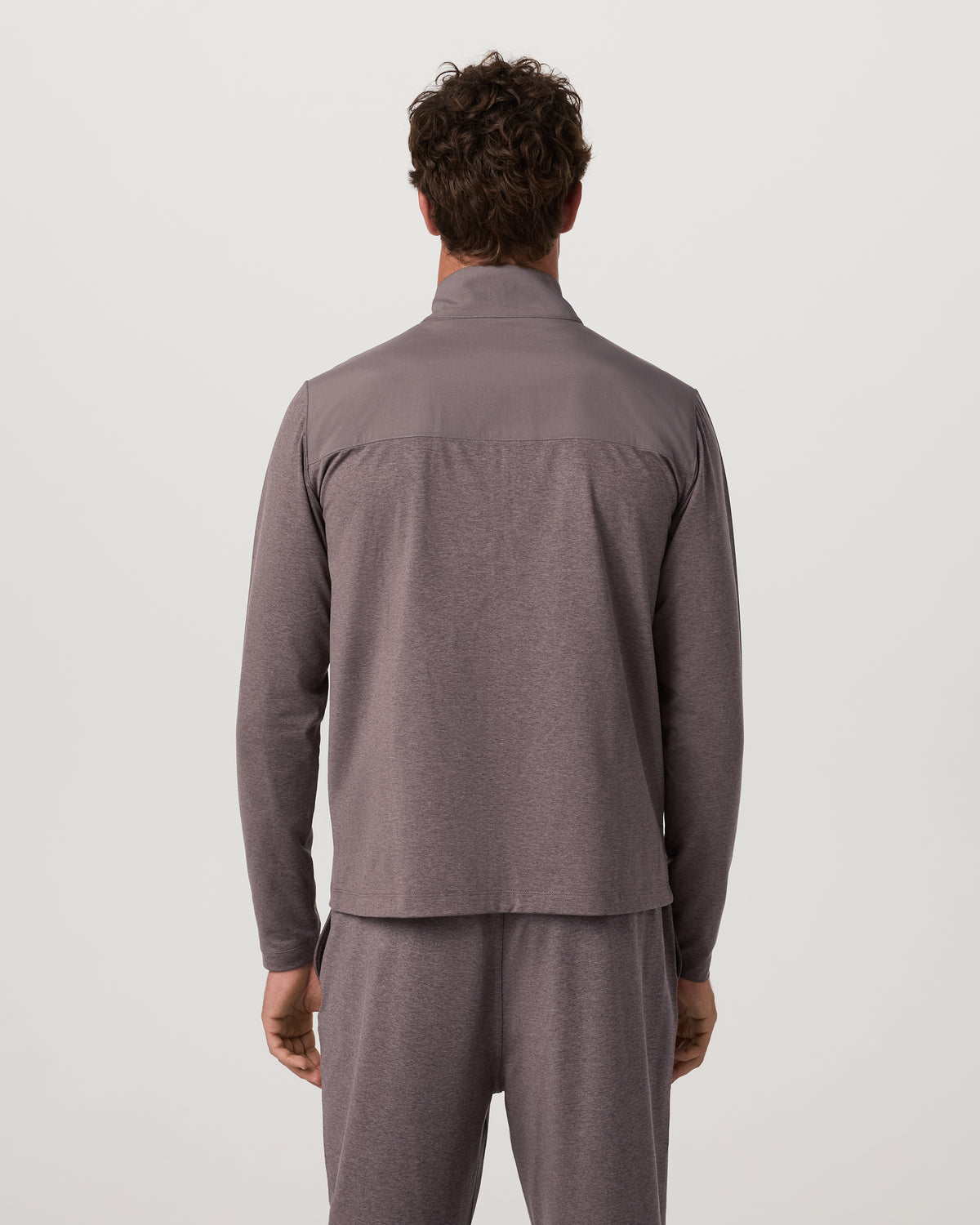 Men's Sunday Element Track Jacket Huckleberry Heather - Image 3
