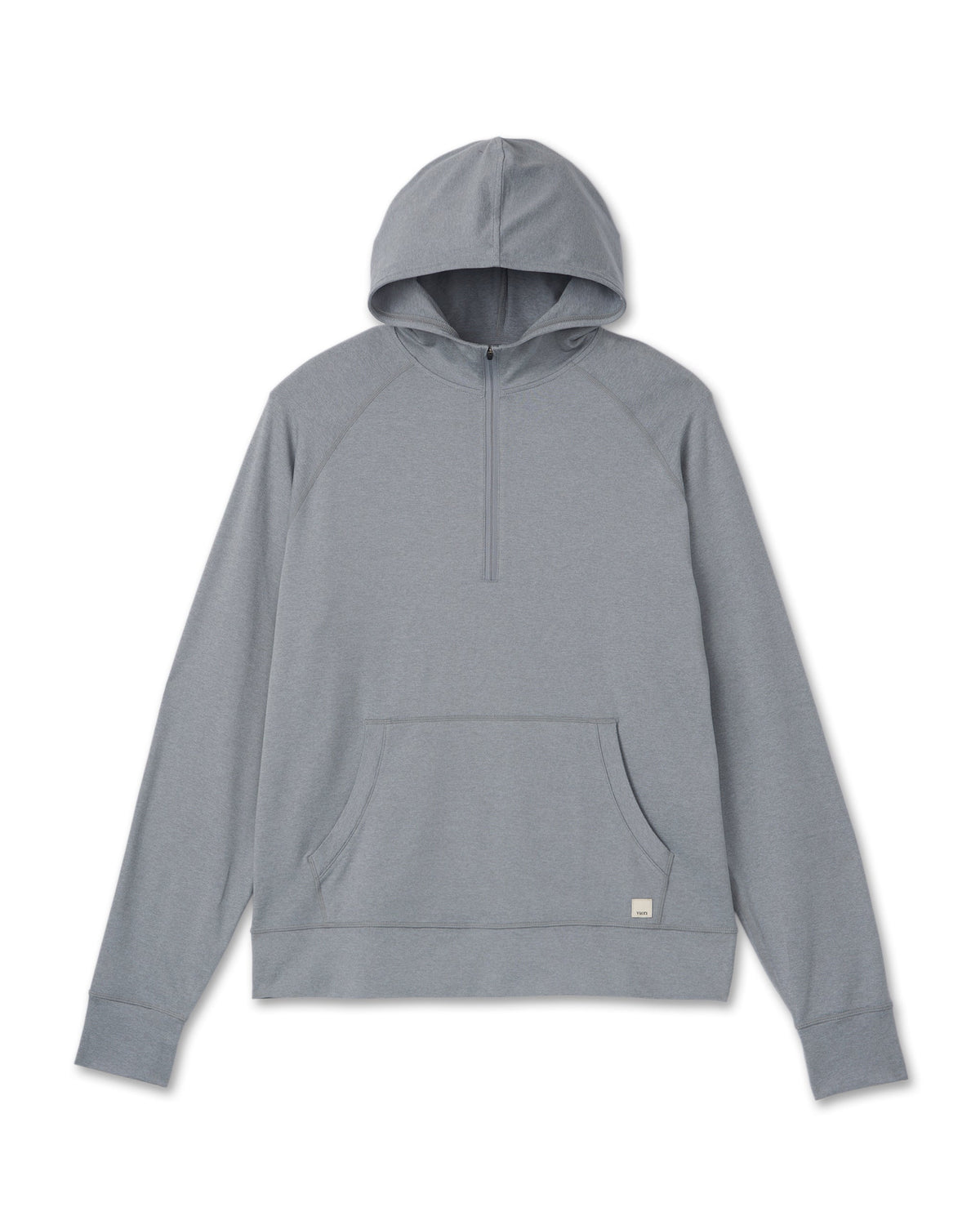 Ponto Performance Half Zip Hoodie Steel Heather - Image 5