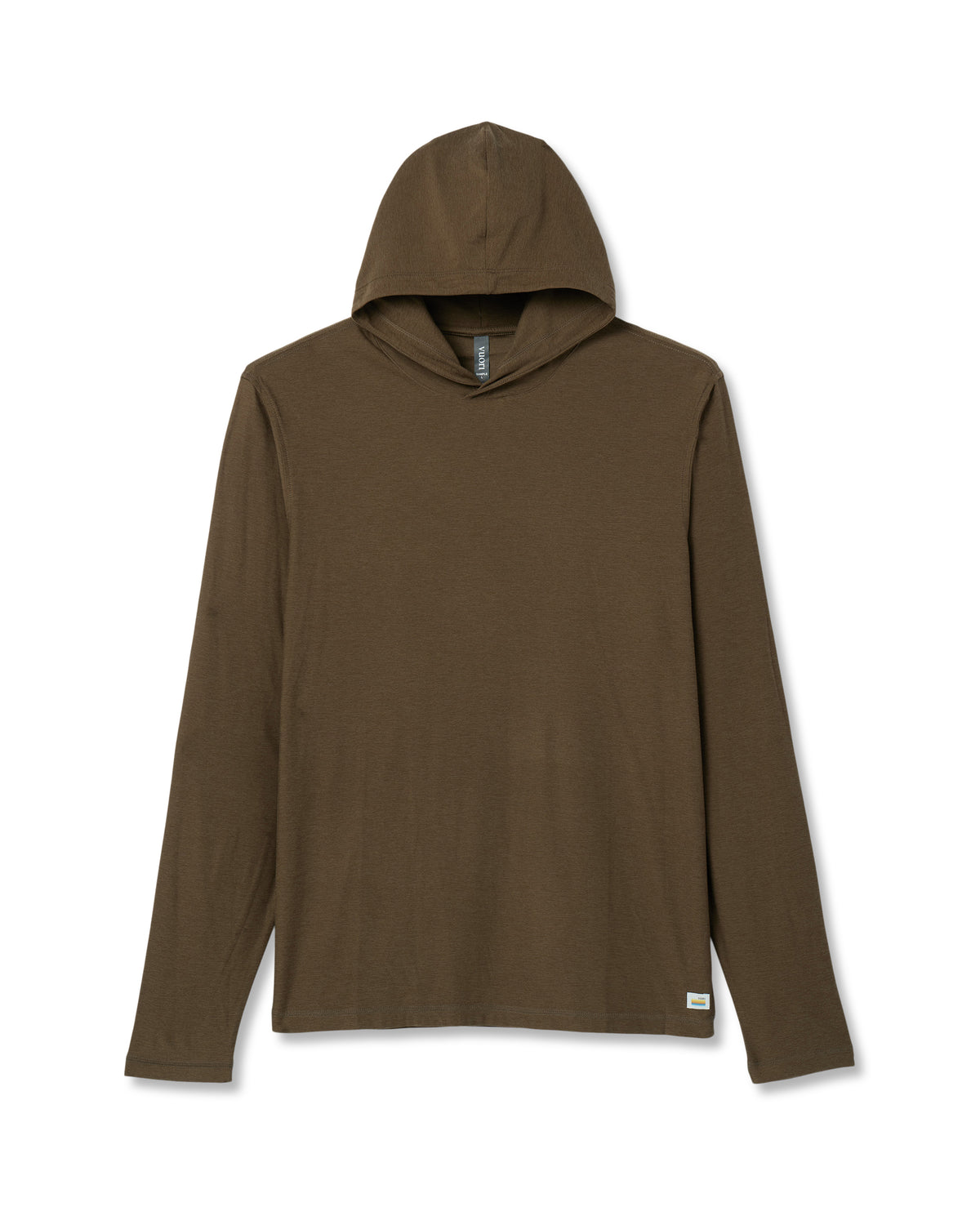 Strato Tech Hoodie Men's Moss Green Workout Hoodie - Image 6