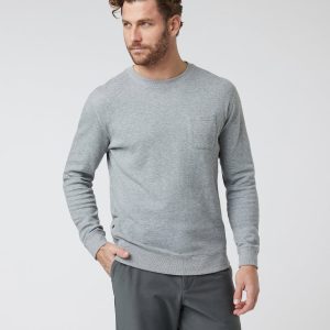 Jeffreys Pullover Heather Grey Pullover Clothing