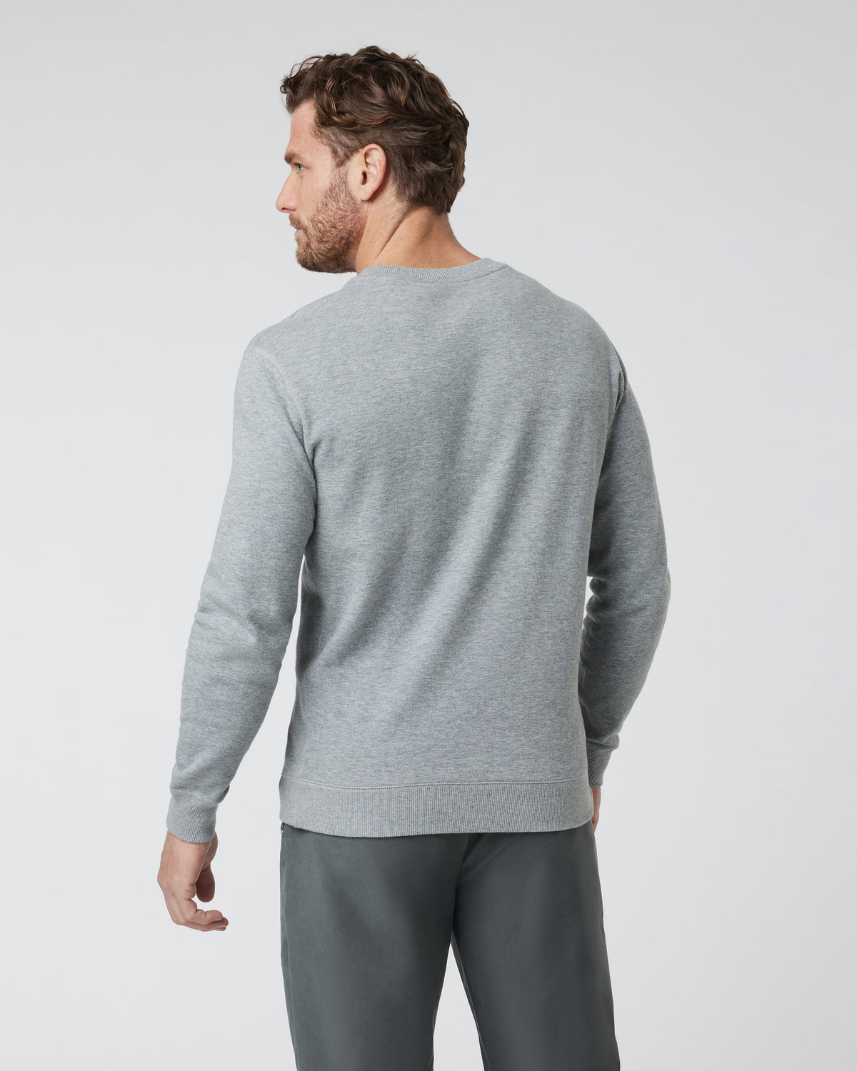 Jeffreys Pullover Heather Grey Pullover Clothing - Image 3