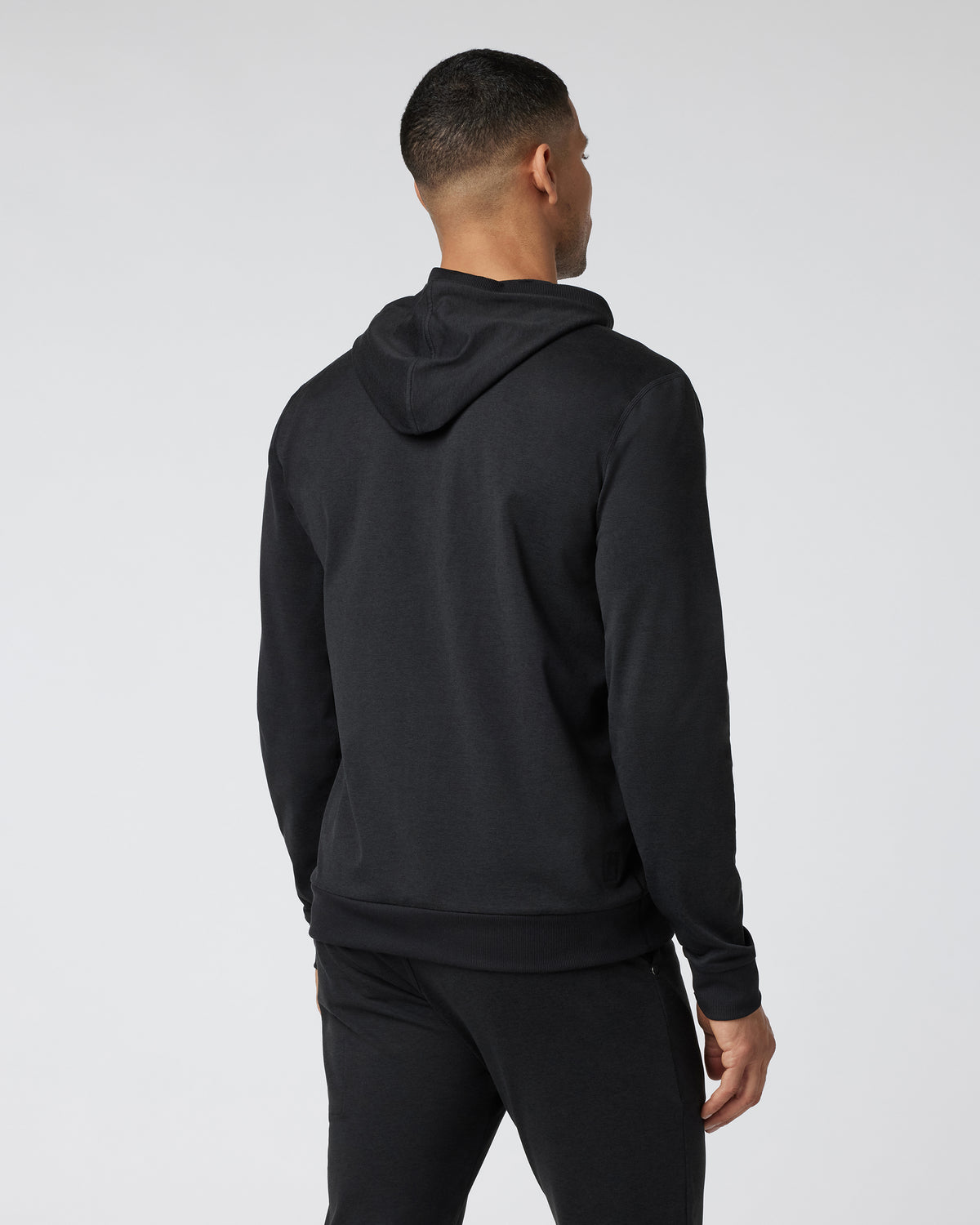 Coronado Hoodie Men's Black Zip Up Hoodie - Image 4