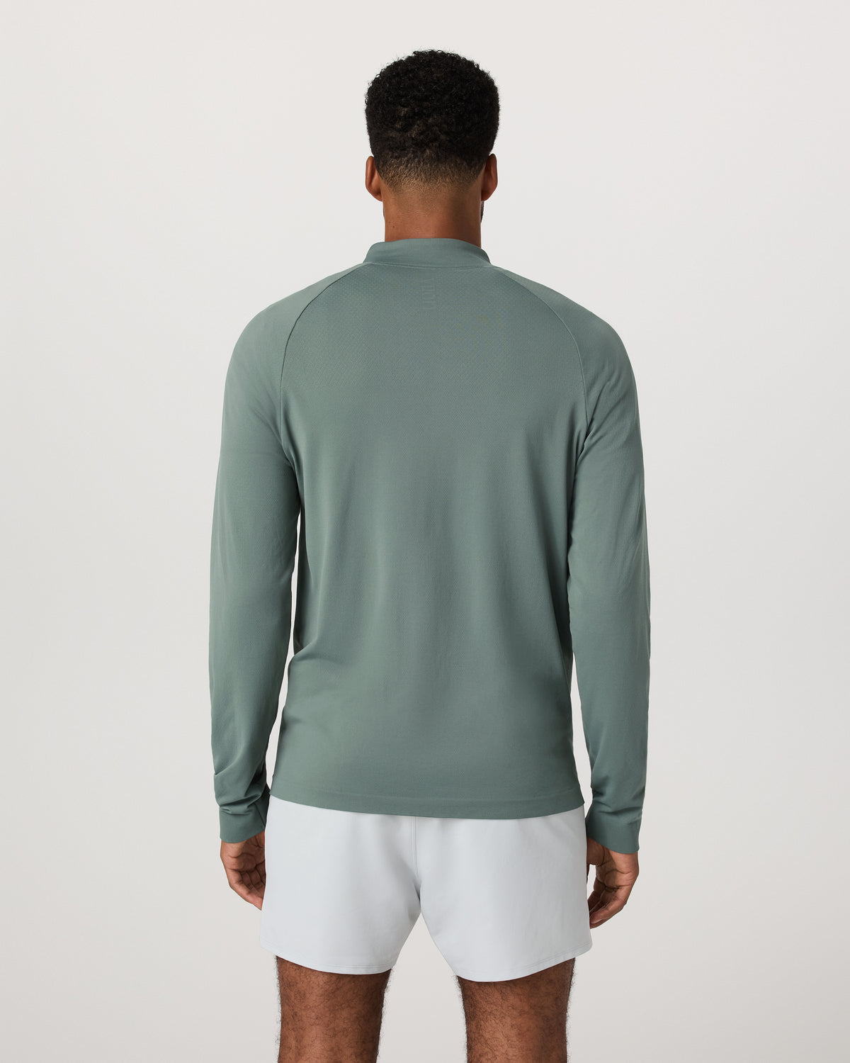 Clearview Seamless Quarter Zip Men's Marsh Long Sleeve - Image 3