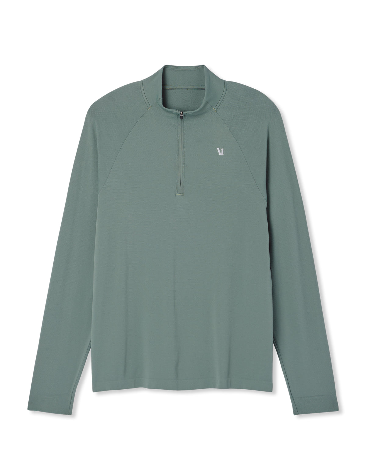 Clearview Seamless Quarter Zip Men's Marsh Long Sleeve - Image 6