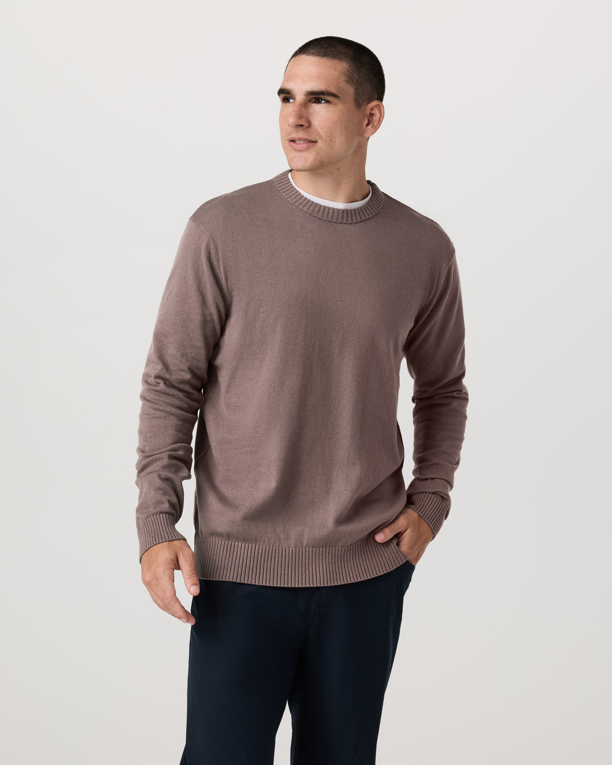 Fluent Sweater Men's Huckleberry Cashmere Sweater