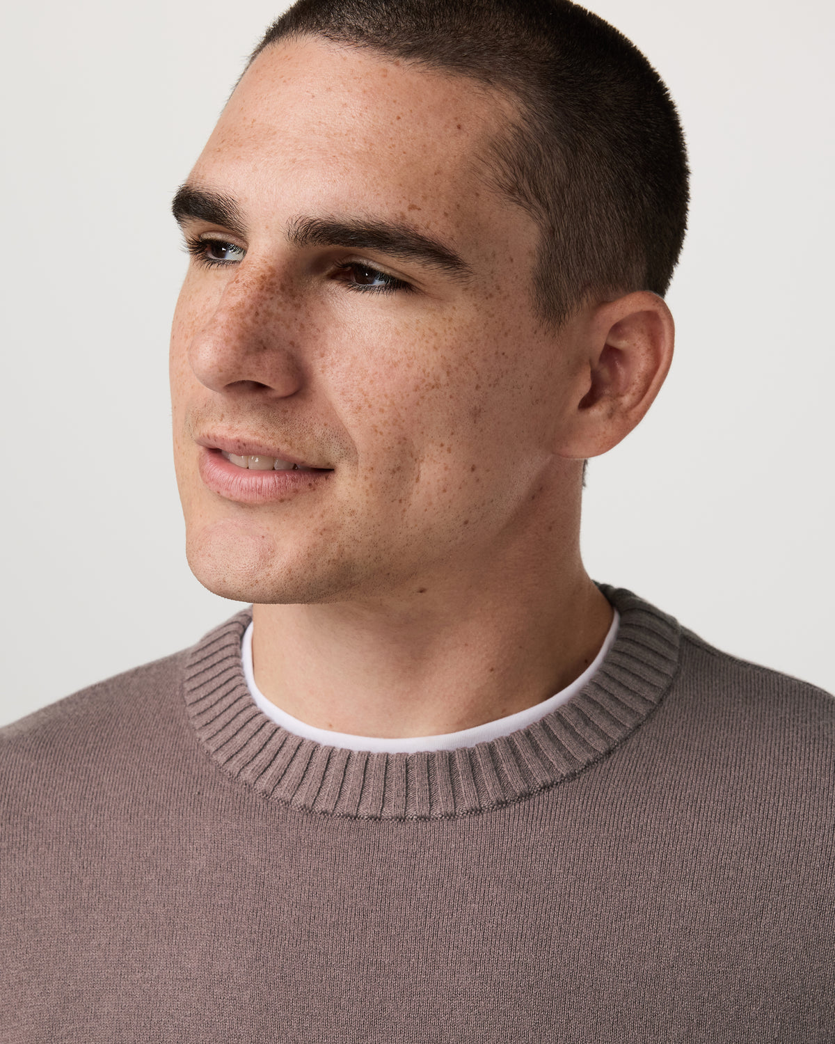 Fluent Sweater Men's Huckleberry Cashmere Sweater - Image 2