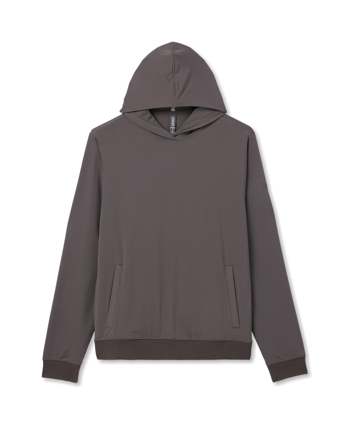 Double Mesh Hoodie Warm Grey - Image 6