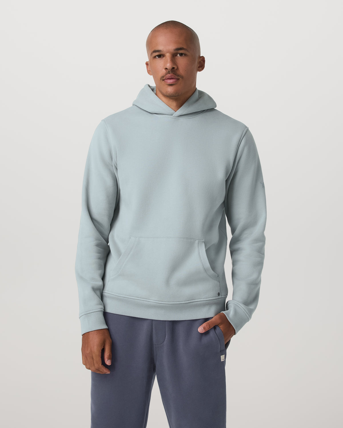 Seaside Pullover Hoodie Men's Blue Haze Pullover Hoodie - Image 2