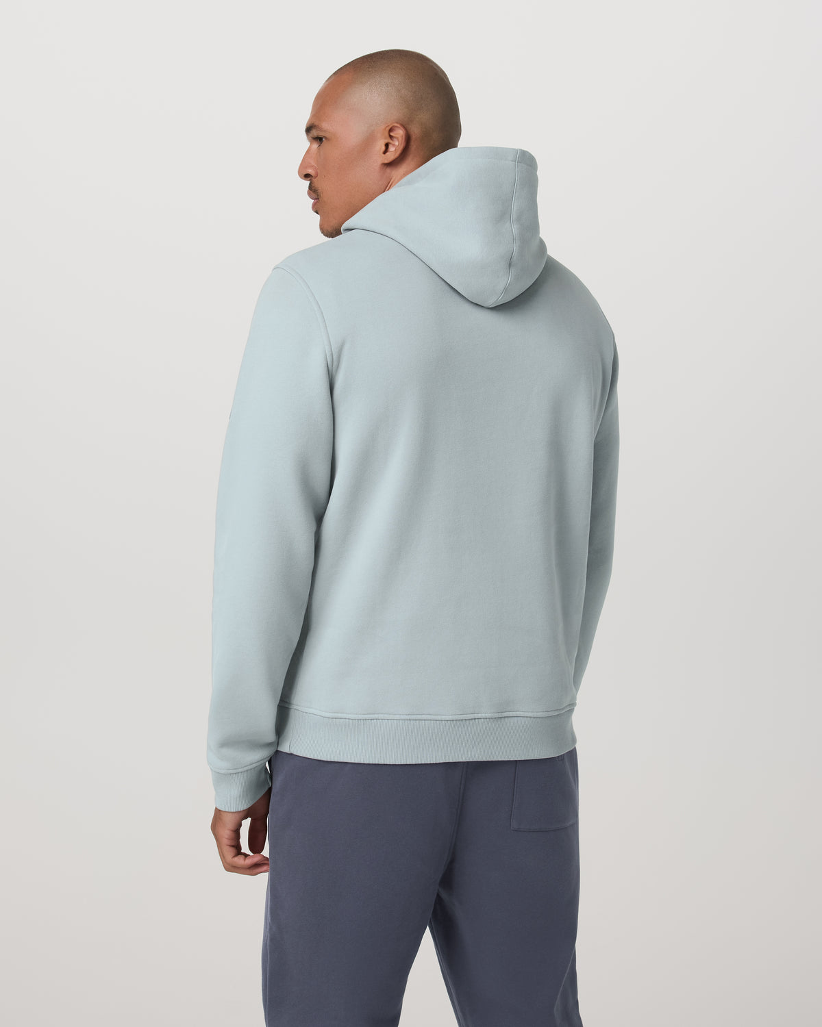 Seaside Pullover Hoodie Men's Blue Haze Pullover Hoodie - Image 3