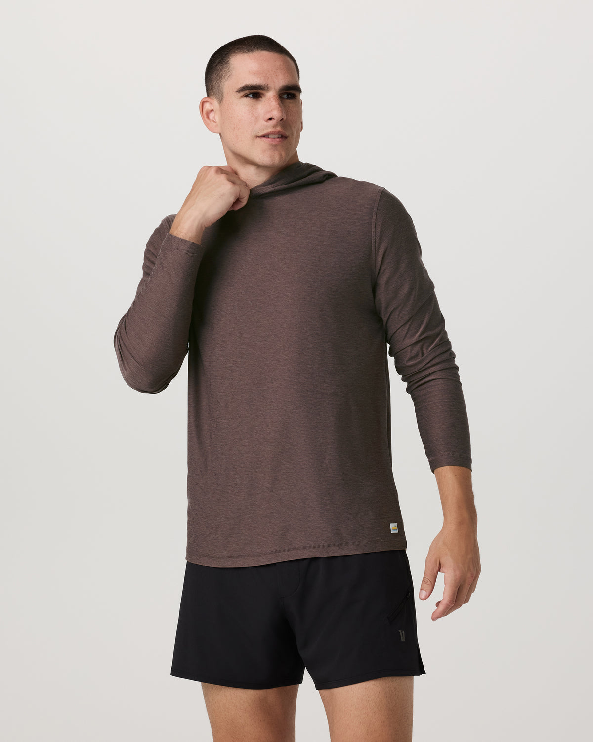 Strato Tech Hoodie Men's Huckleberry Heather Hoodie