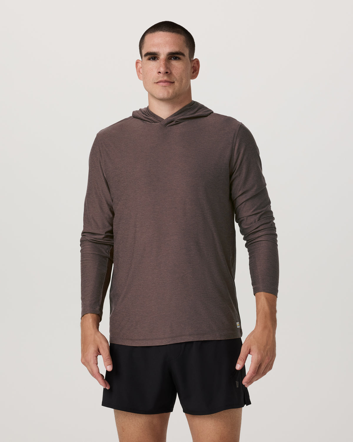 Strato Tech Hoodie Men's Huckleberry Heather Hoodie - Image 3