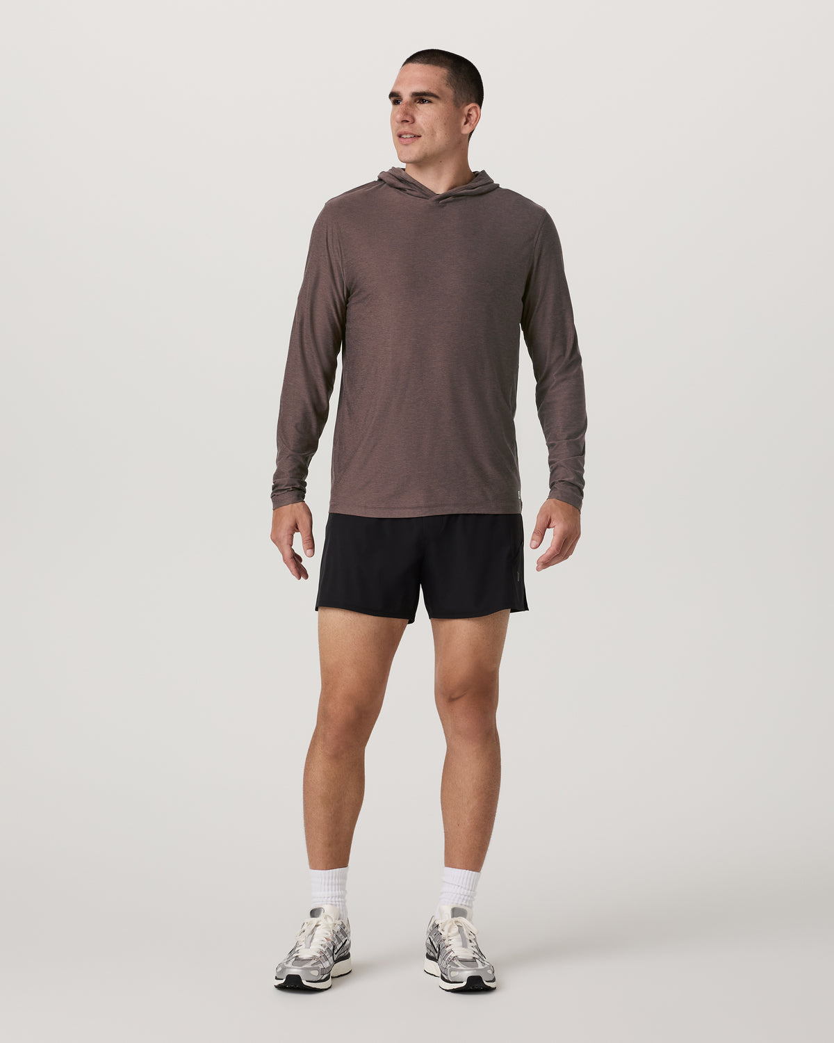 Strato Tech Hoodie Men's Huckleberry Heather Hoodie - Image 5