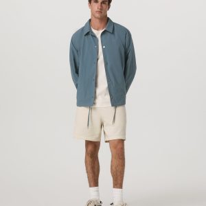 V1 Coach Jacket Men's Blue Sea Jacket