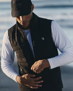 Sunday Insulated Hybrid Vest Men's Black Training Vest