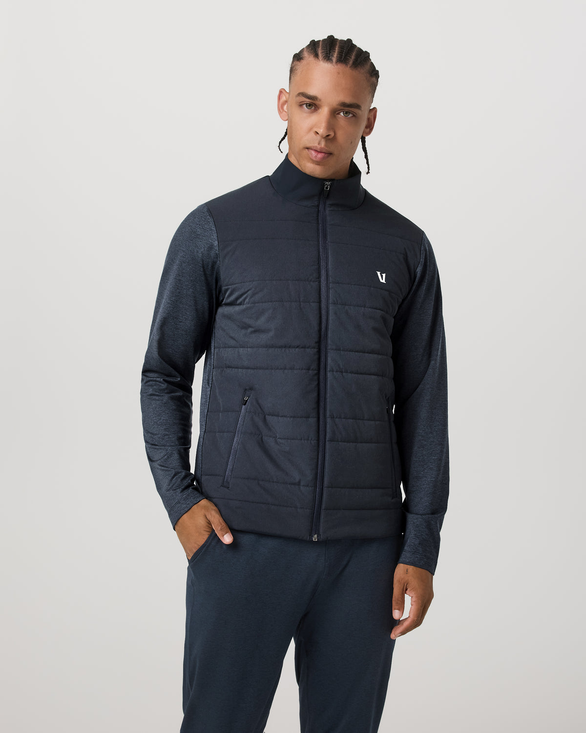 Sunday Insulated Hybrid Jacket Men's Ink Heather Jacket