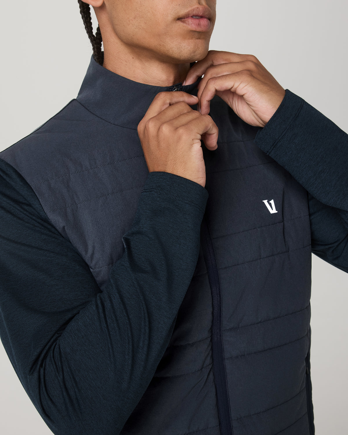 Sunday Insulated Hybrid Jacket Men's Ink Heather Jacket - Image 2