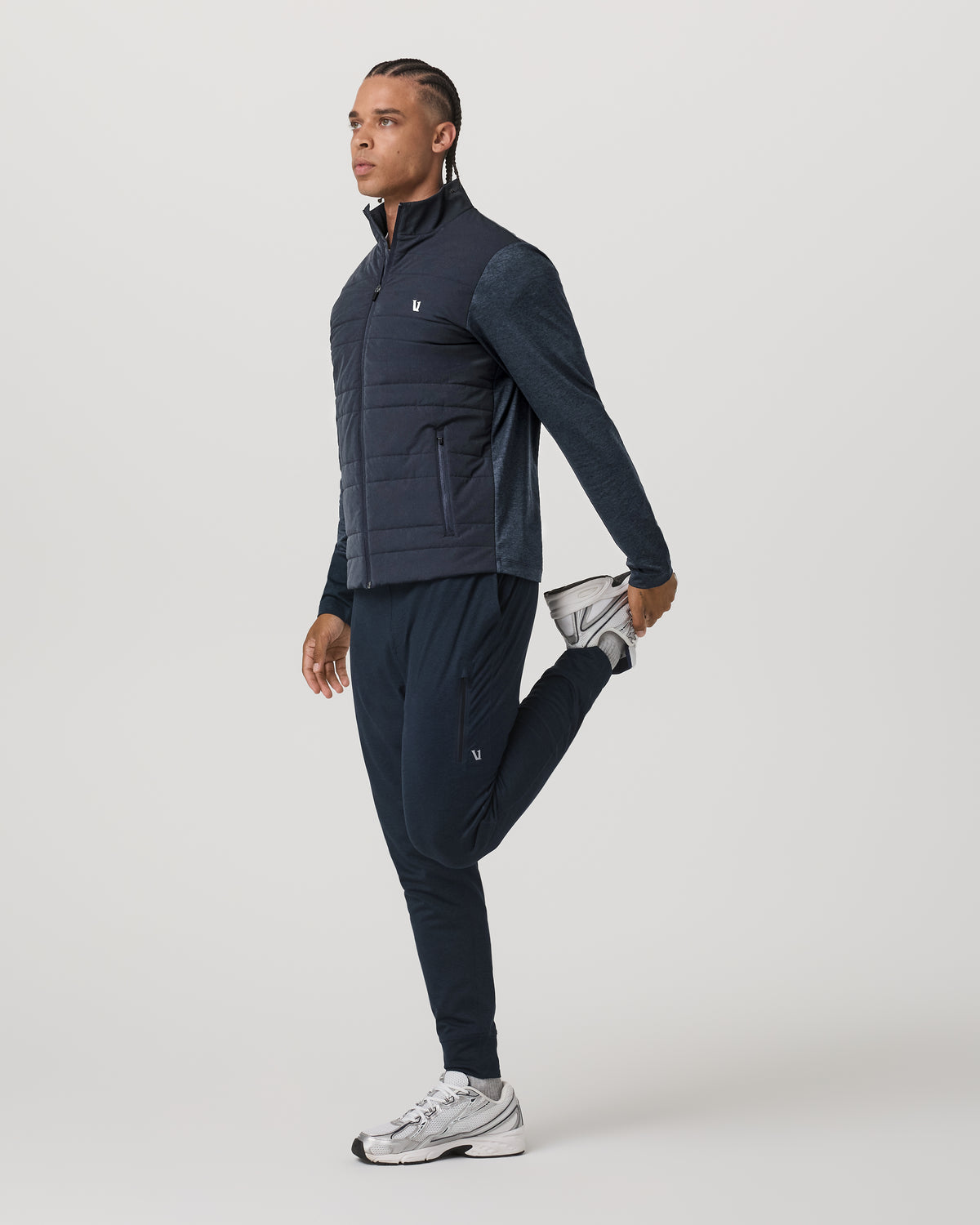 Sunday Insulated Hybrid Jacket Men's Ink Heather Jacket - Image 3