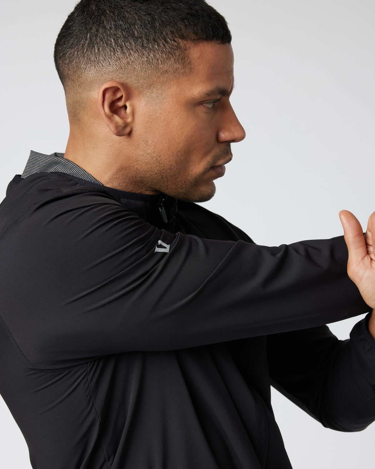 Outdoor Trainer Shell Men's Black Trainer Jacket - Image 2