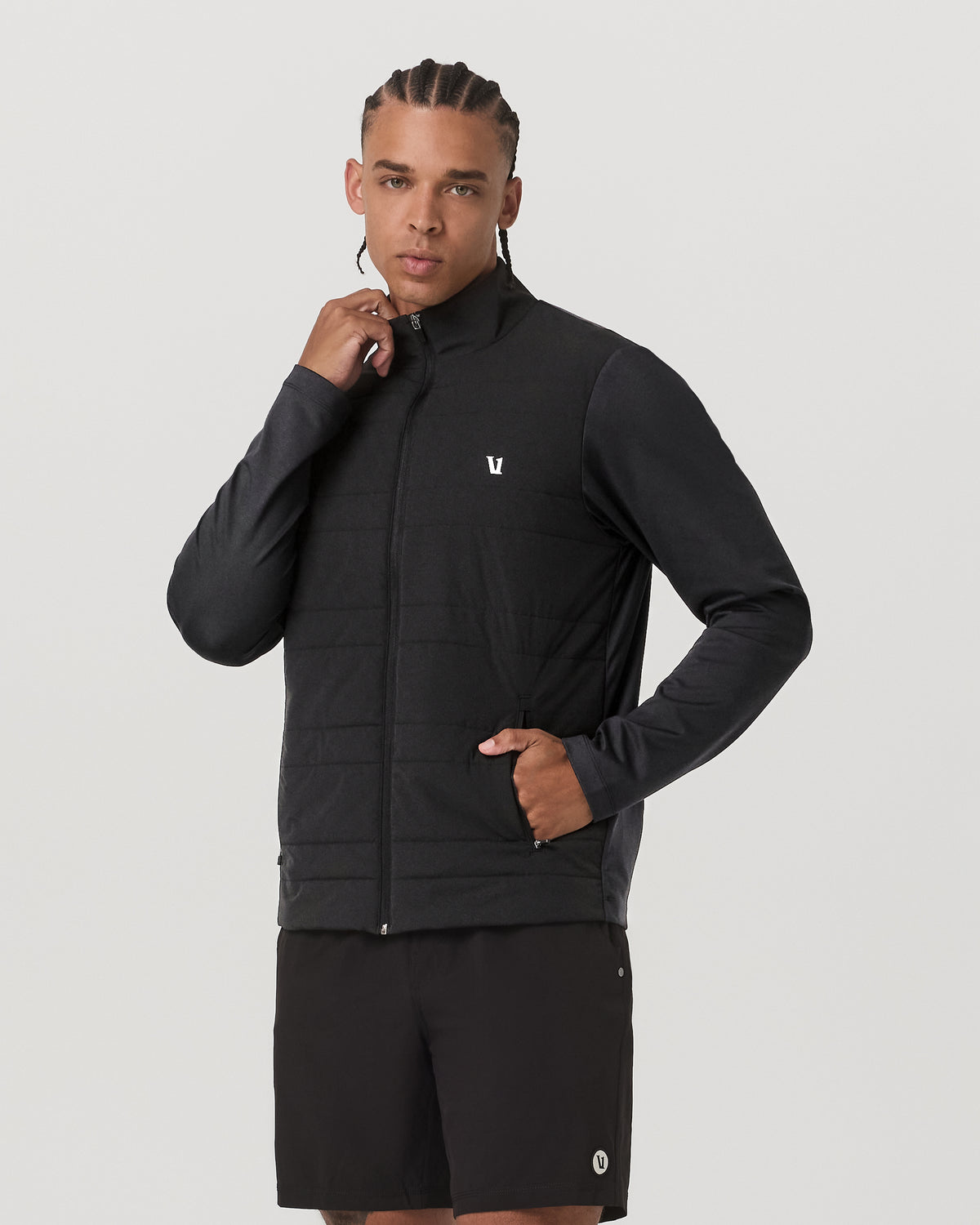 Sunday Insulated Hybrid Jacket Men's Black Training Jacket