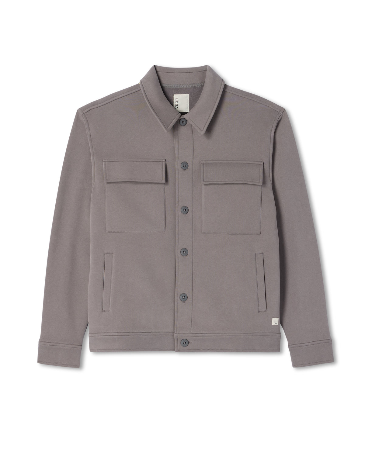 Seaside Shirt Jacket Men's Cavern Grey Lifestyle Jacket - Image 6