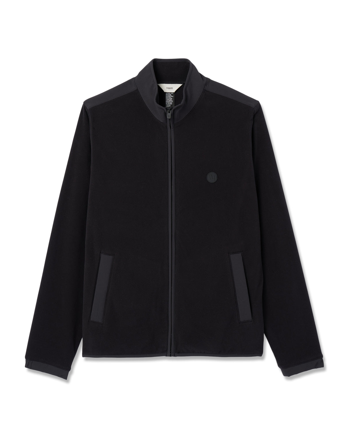 Aspen Full Zip Jacket Black Fleece Jacket - Image 6