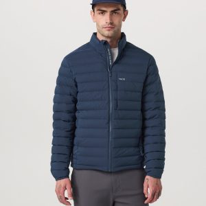 Men's Steadfast Insulated Full Zip Jacket Blue Coast